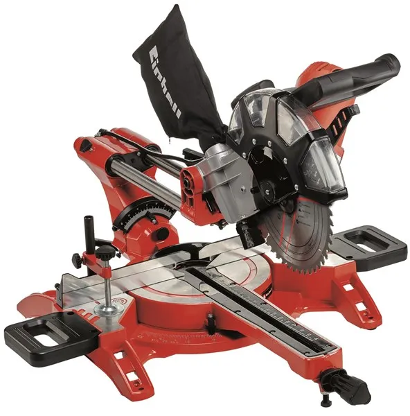 Einhell TC-SM 2534/1 kaksoiskulmasaha ulosvedolla Ø250 mm 230V/2100W